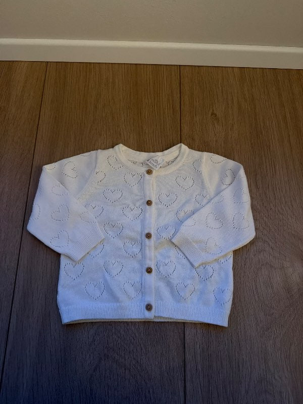H&M hvít golla