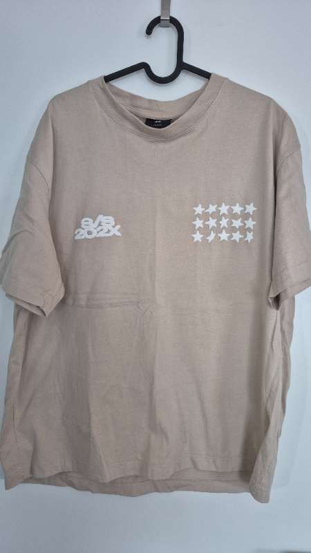 H&M loose fit bolur kremaður