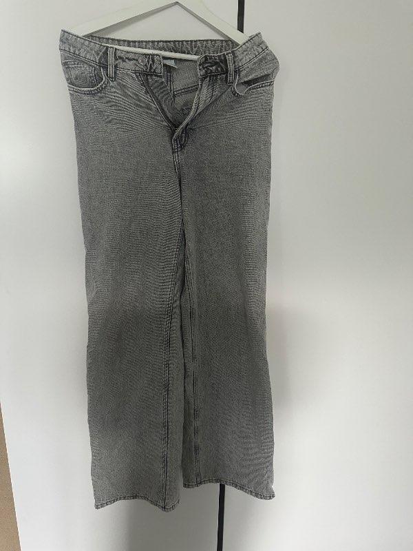 H&M straight gallabuxur