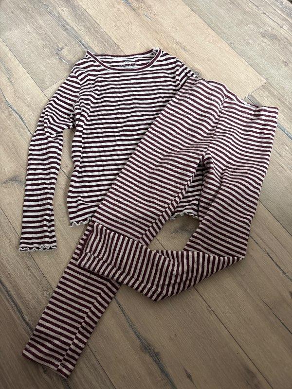 H&m röndótt sett