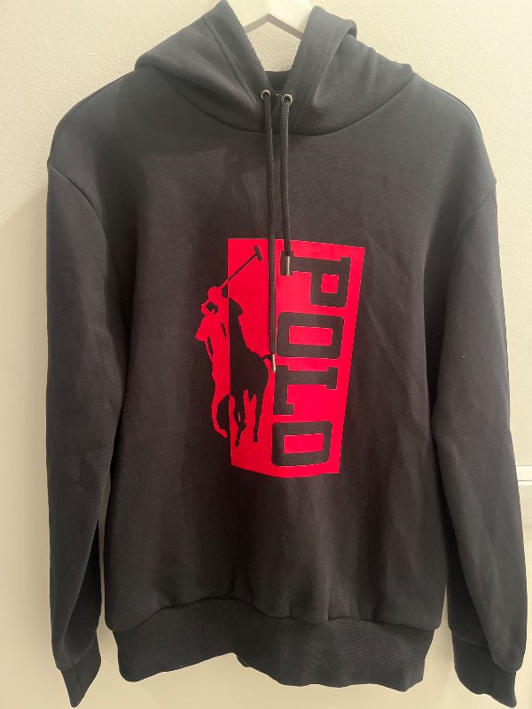 Hettupeysa svört Polo Ralph Lauren