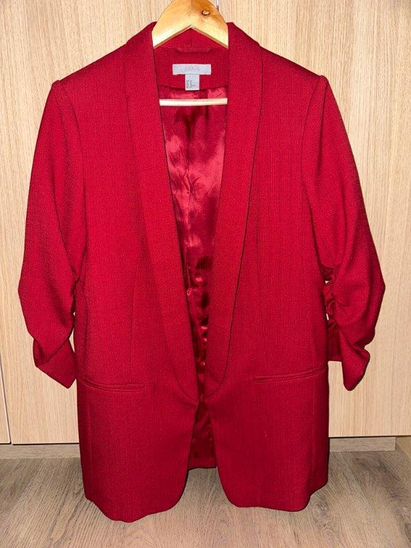 Hm rauður blazer