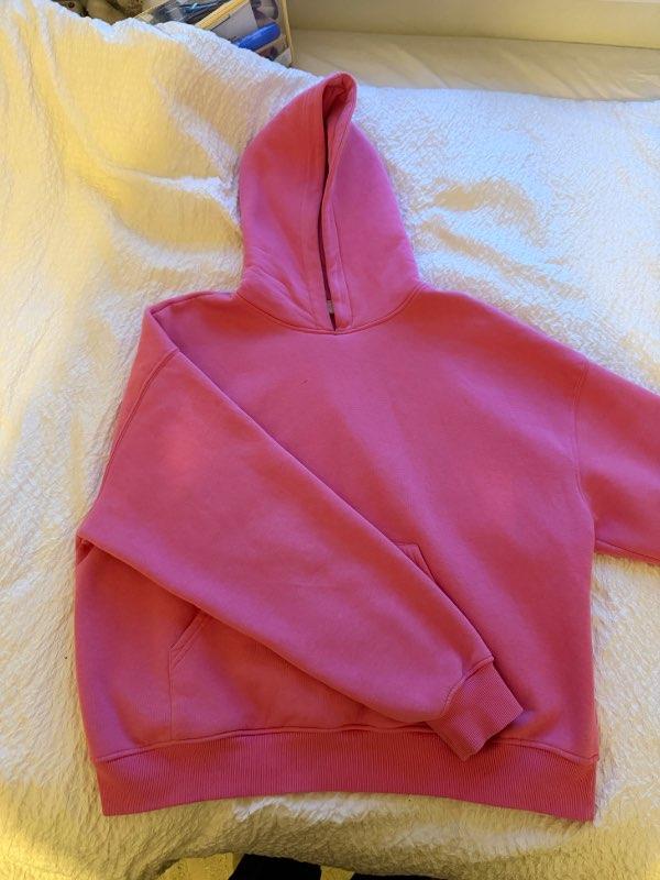Hot pink peysa