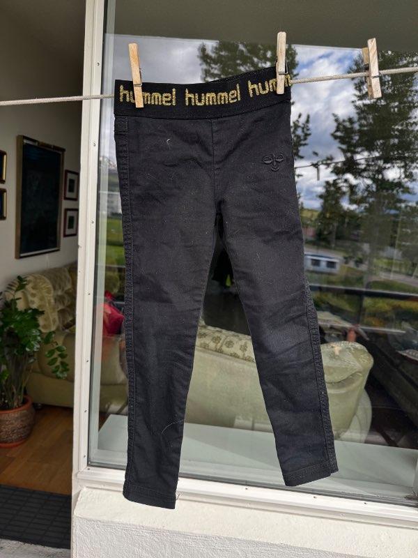 Hummel svartar buxur