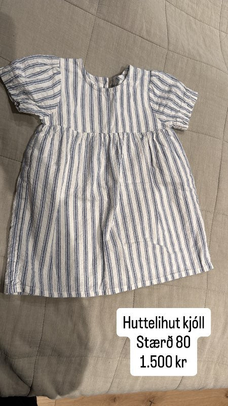 Huttelihut kjóll stærð 80