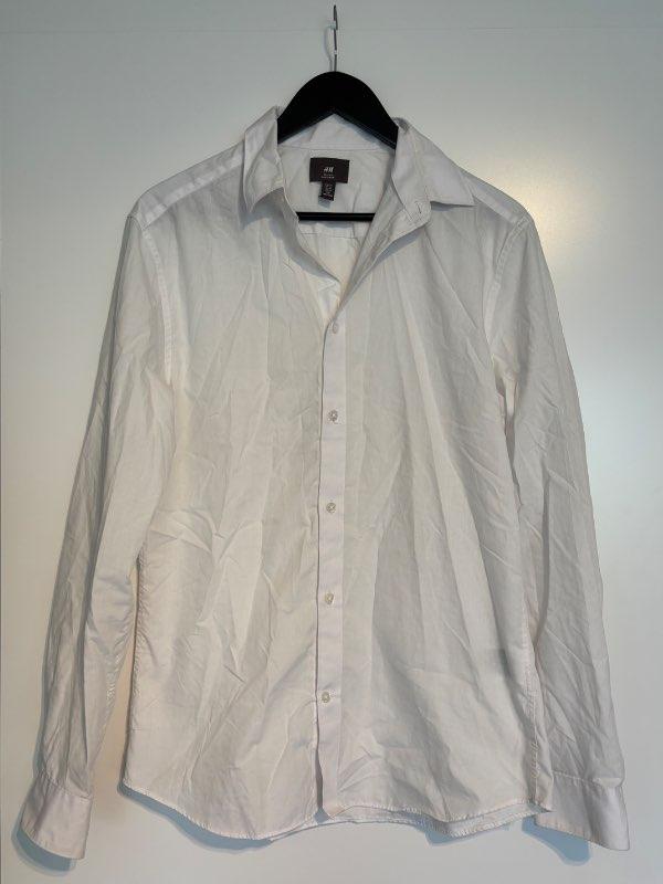 Hvít H&M skyrta