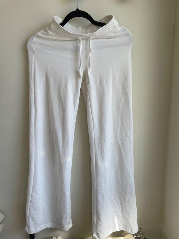 Hvítar straight joggers