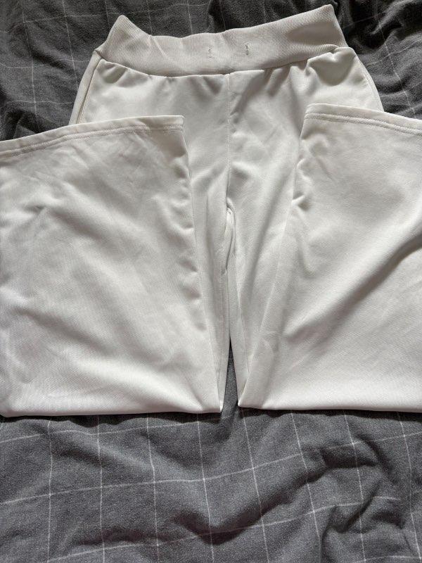 Hvítar sweatpants
