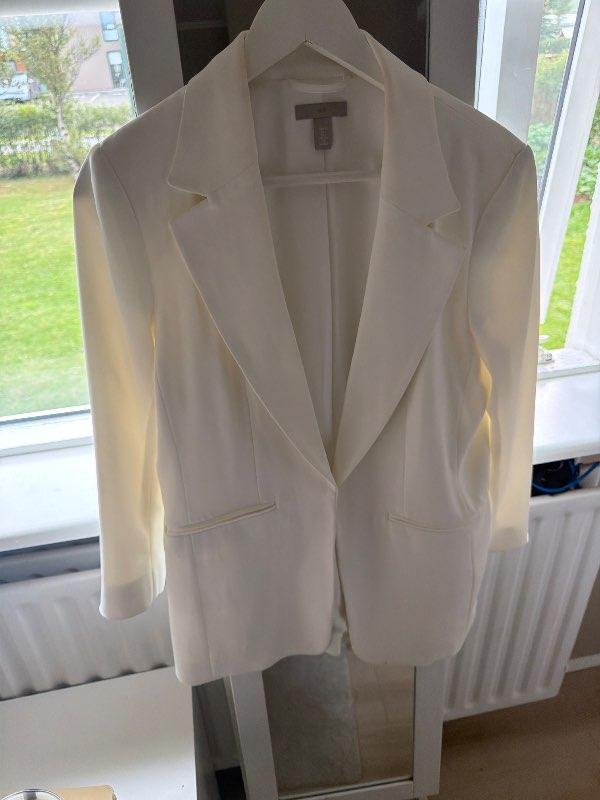 Hvítur blazer