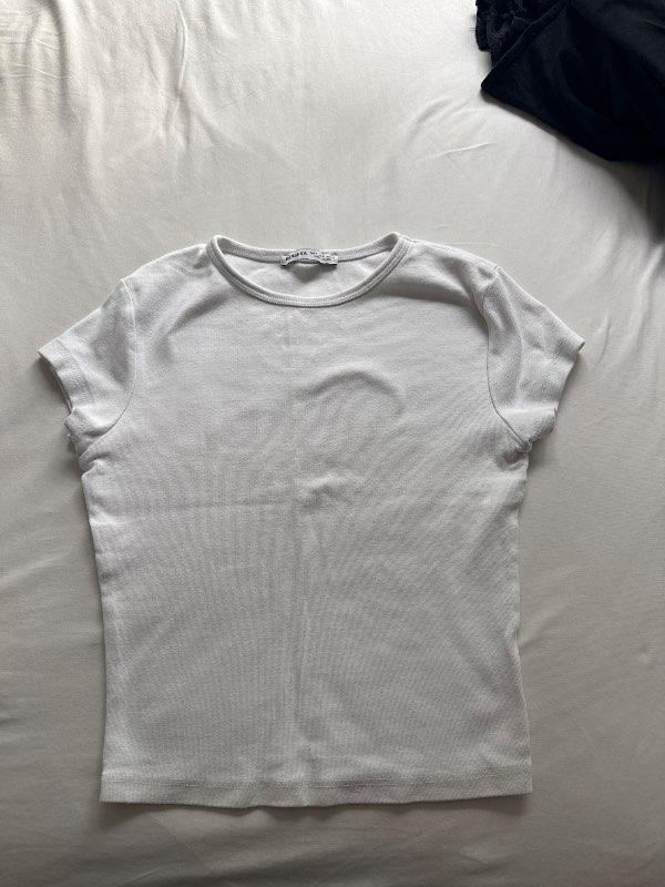 Hvítur bolur Bershka