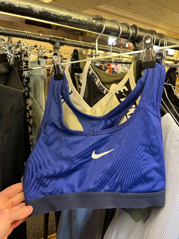 Íþróttatoppur nike blár