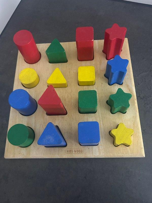 Kids wood - form og stærð