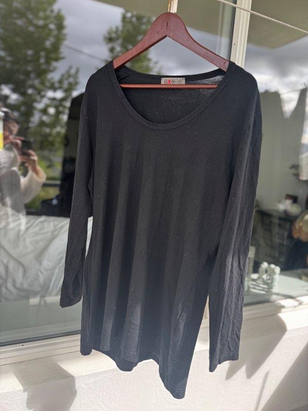 Langerma bolur svartur st.M/L