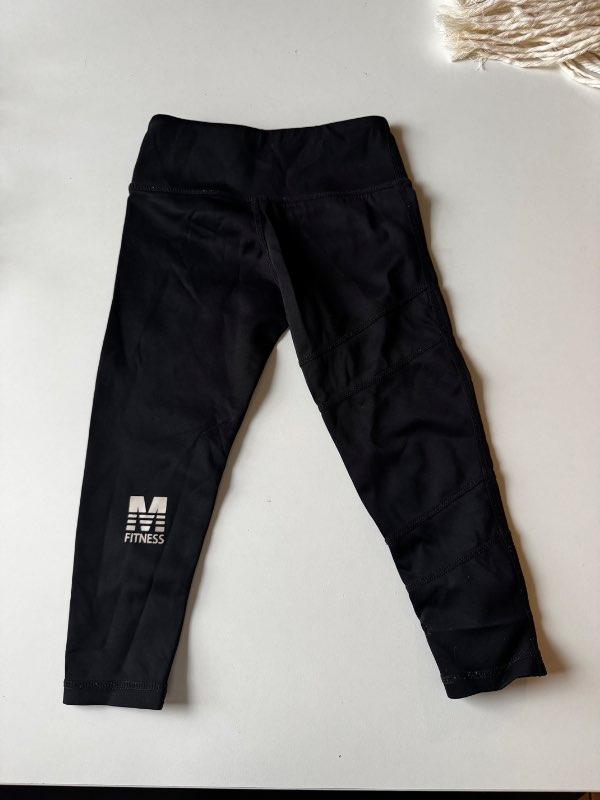 Leggings M fitness svartar - st. 86-92