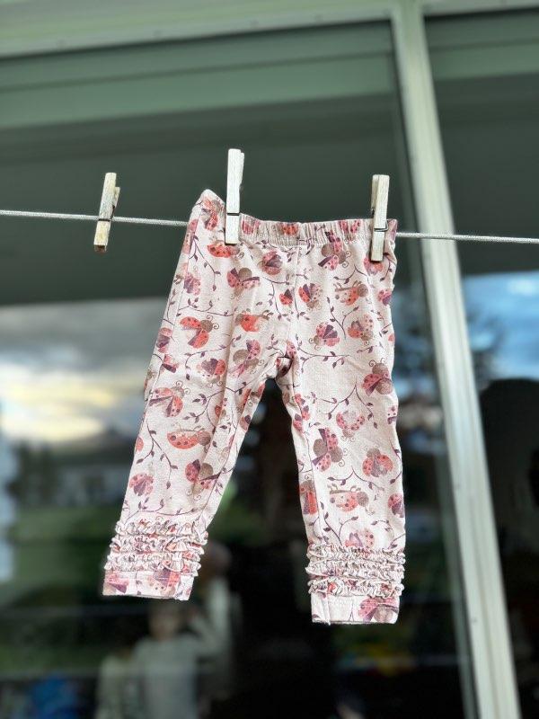 Leggings bleikar st.74