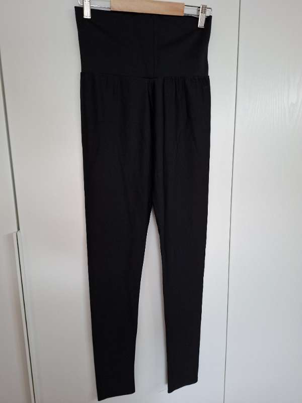 Leggings glans svartar