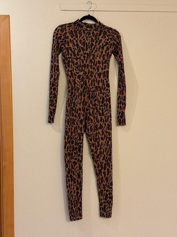 Leopard Print Jumpsuit