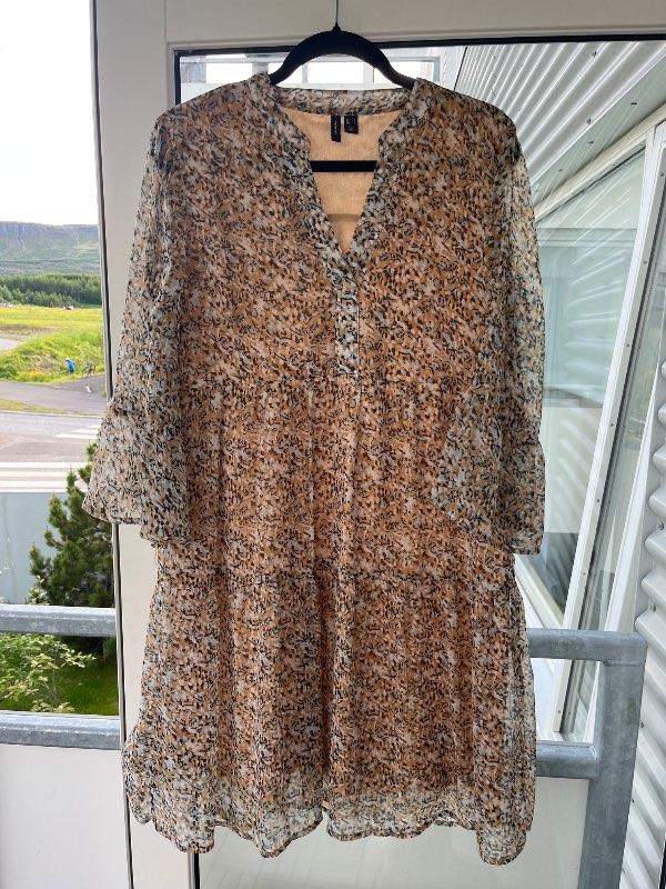 Leopard skyrtukjóll Vera Moda