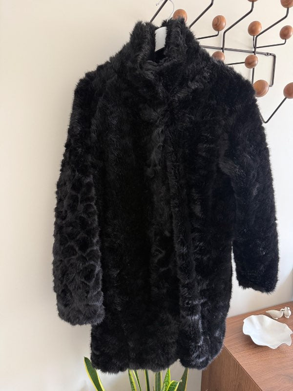 Lindex loðkápa