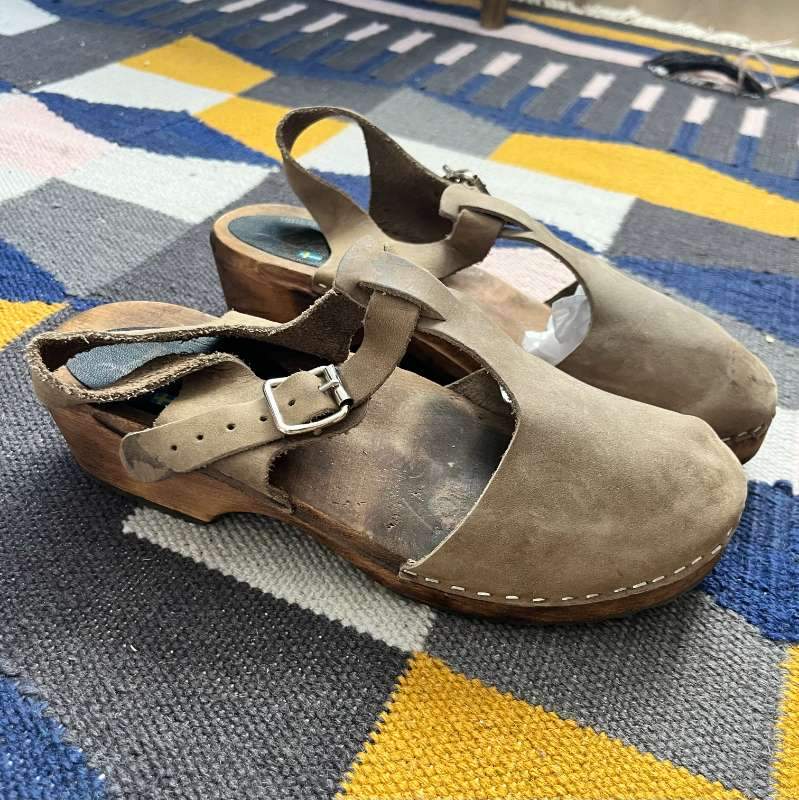 Lotta From Stockholm Flat Mary Jane Clogs