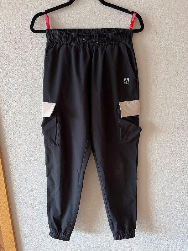 Mfitness buxur cargo svartar