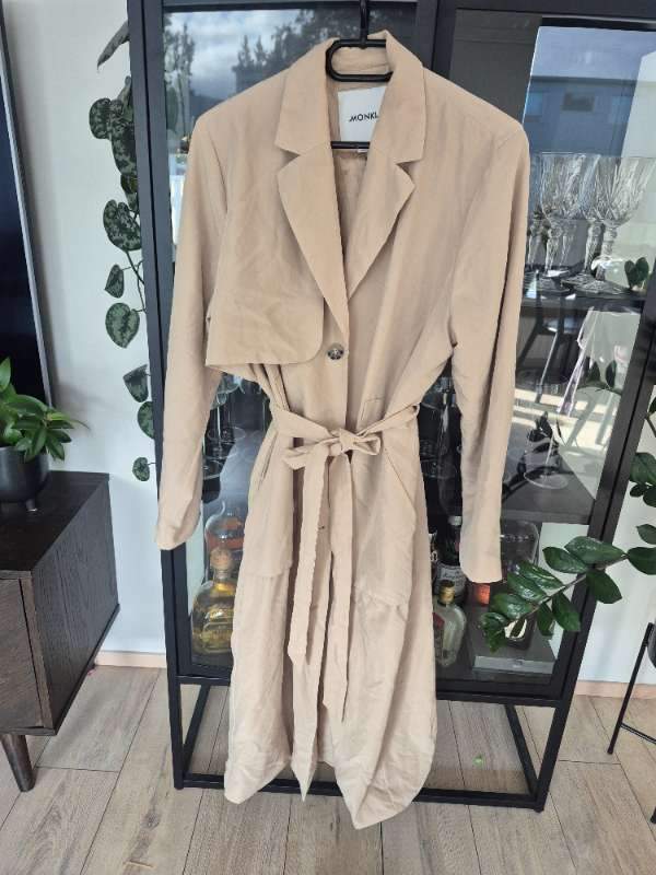 Monki trench coat