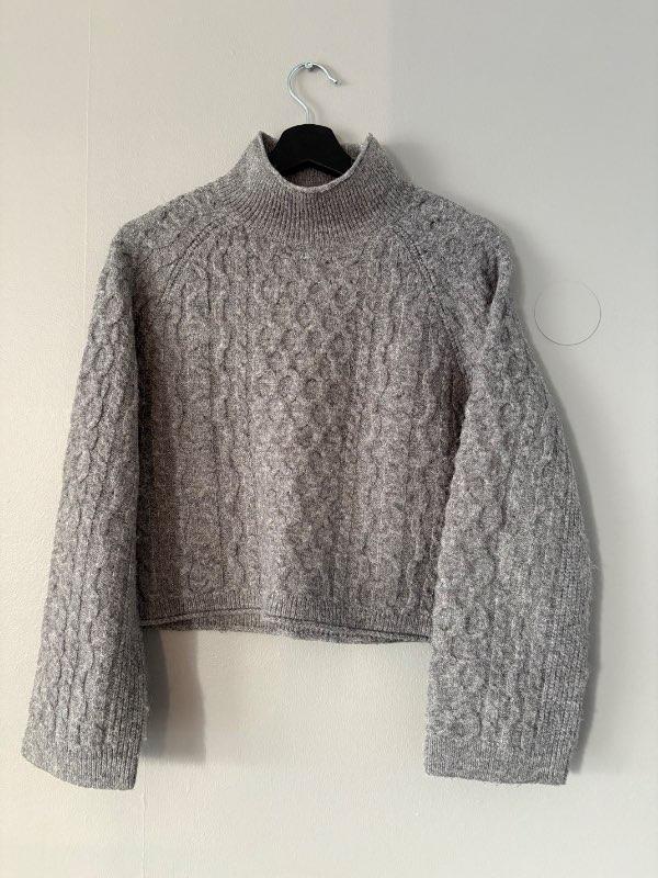 NEXT Grá peysa, blanda af alpaca ull