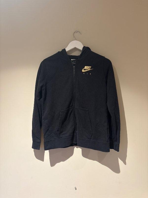 Nike Air svört hettupeysa