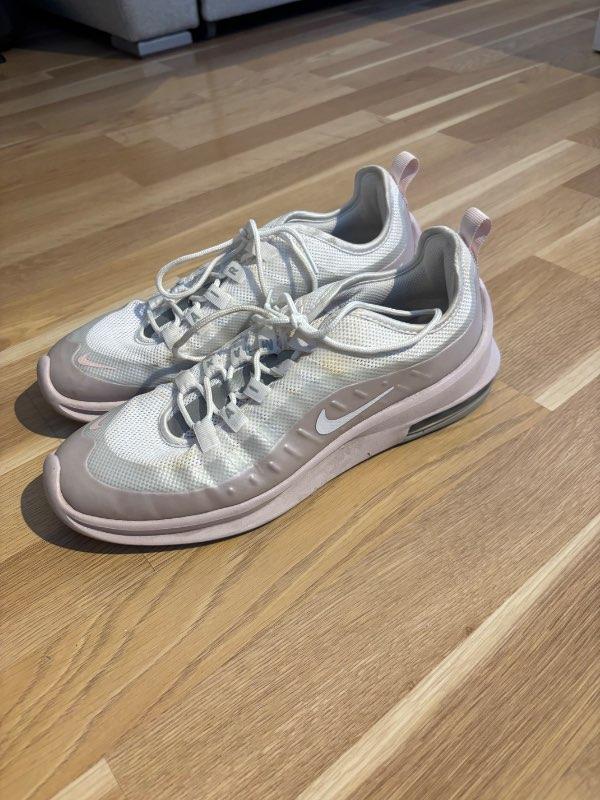 Nike air max skór (hvitir og bleikir)
