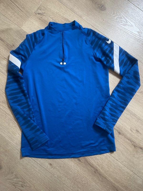 Nike dry fit peysa blá