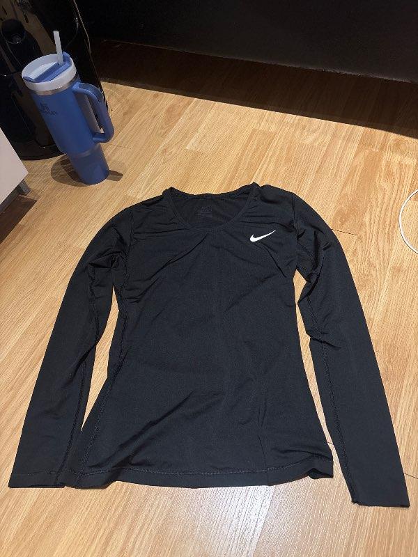 Nike dry fit svartur langermabolur