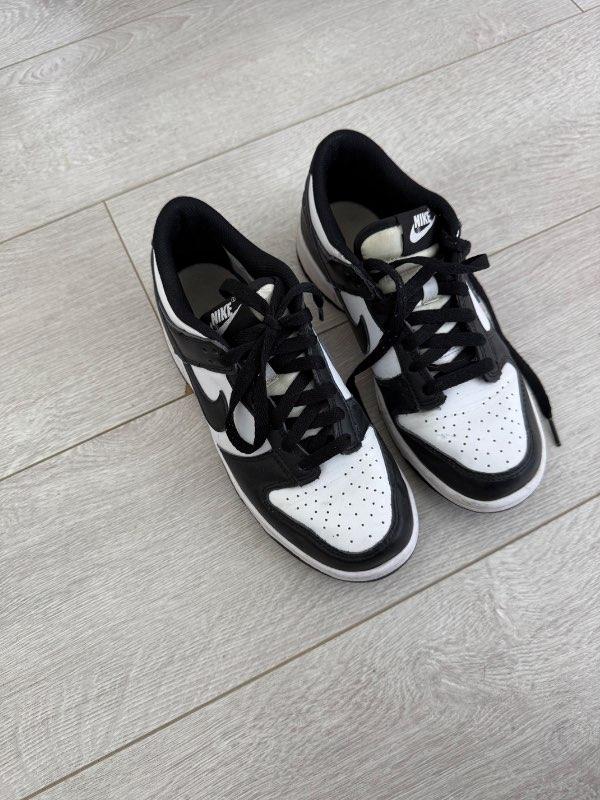 Nike dunks svartir og hvítir