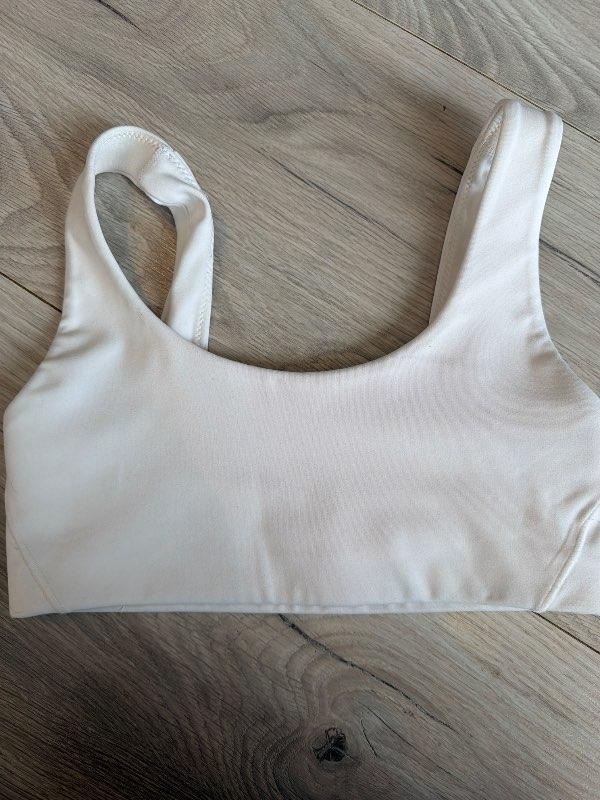 Nike hvítur toppur