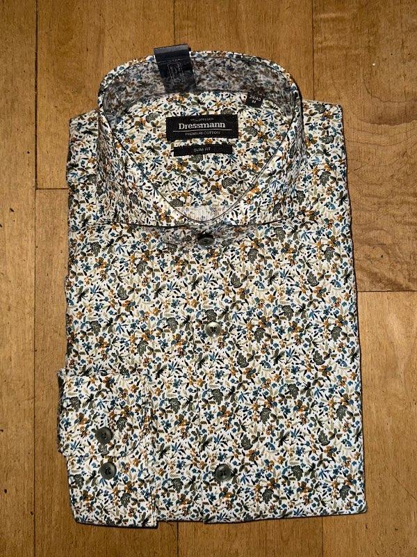 Ný slim fit skyrta