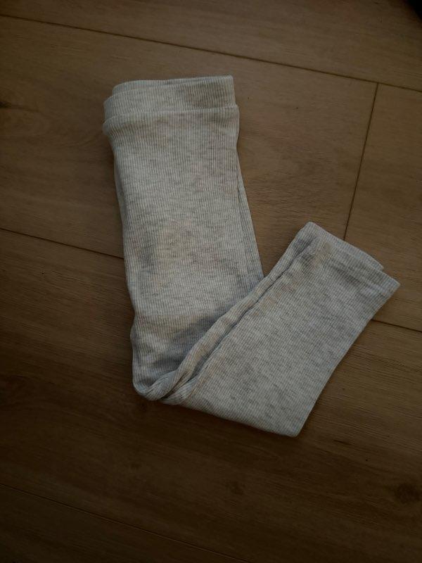 Obaïbi gráar leggings buxur