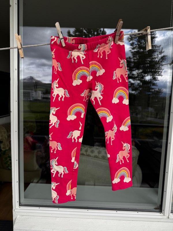 Pony leggings bleikar