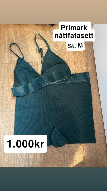 Primark náttfatasett