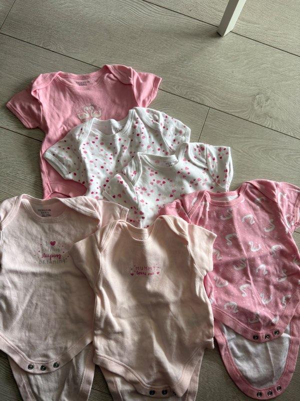 Primark stutterma samfellur x3 svan