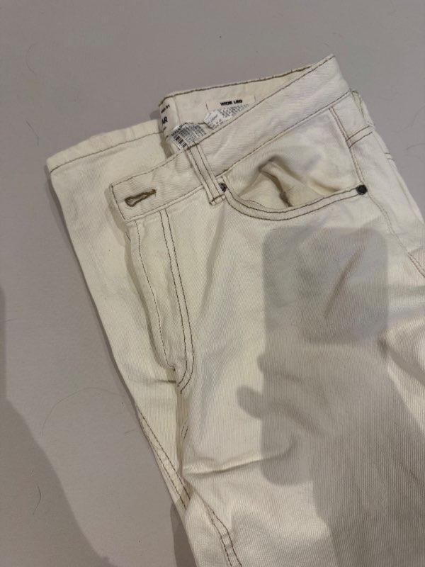 Pull&bear gallabuxur hvítar