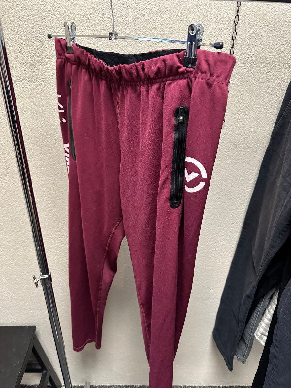Rauðar Viruz joggingbuxur