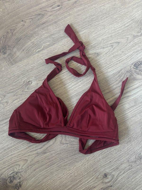 Rauður bikini toppur