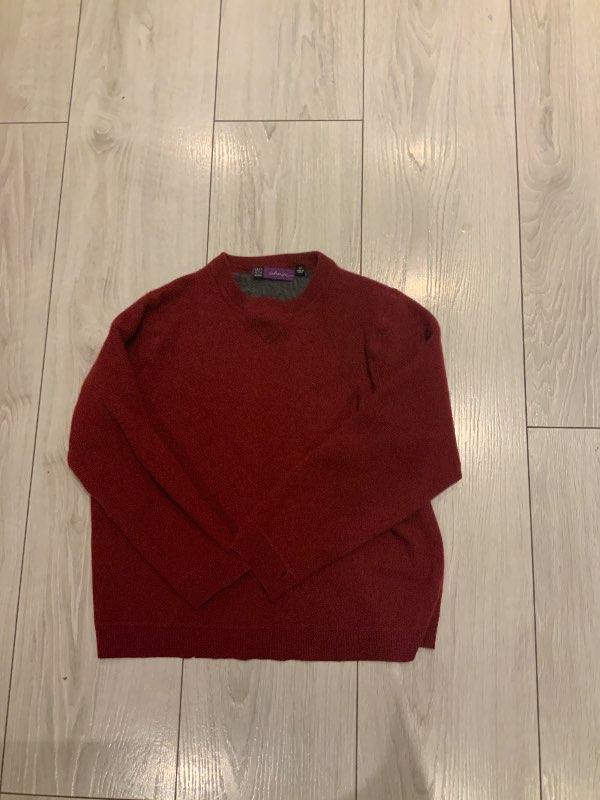 Red Cashmere Sweater