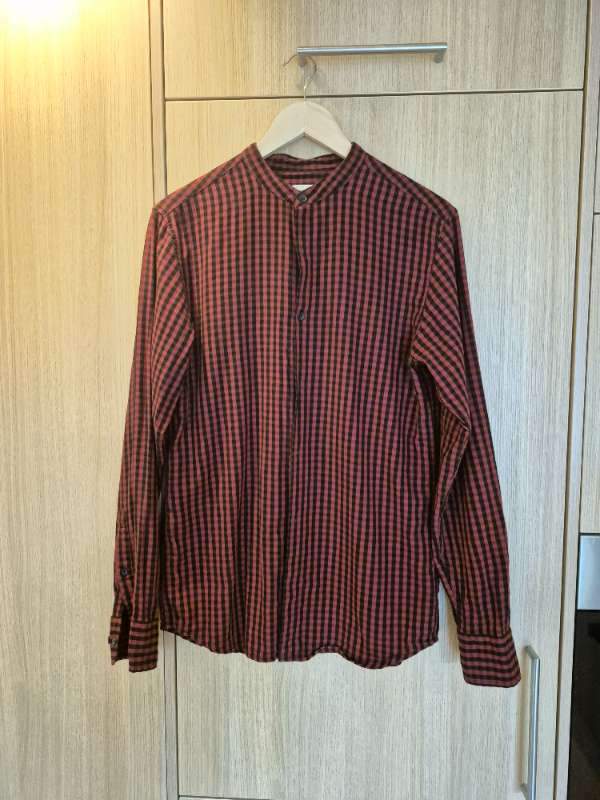 Selected slim fit skyrta