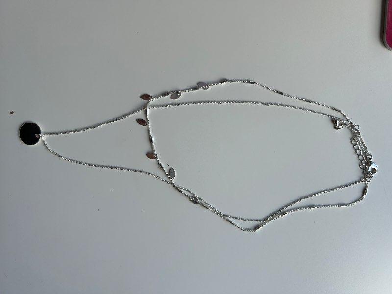 Silfur H&M hálsmen
