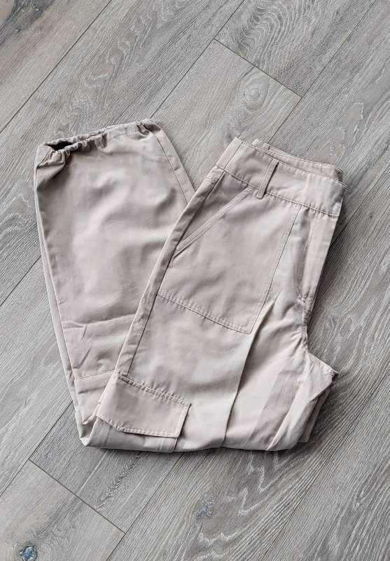Somethingnew cargo buxur creme