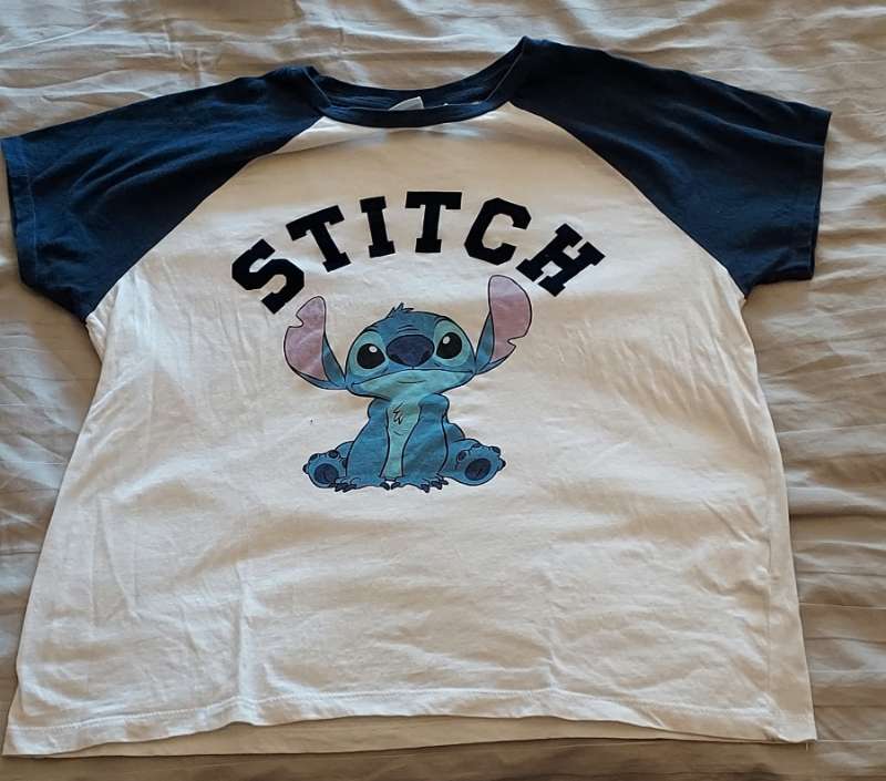 Stitch bolur - Blár og hvítur