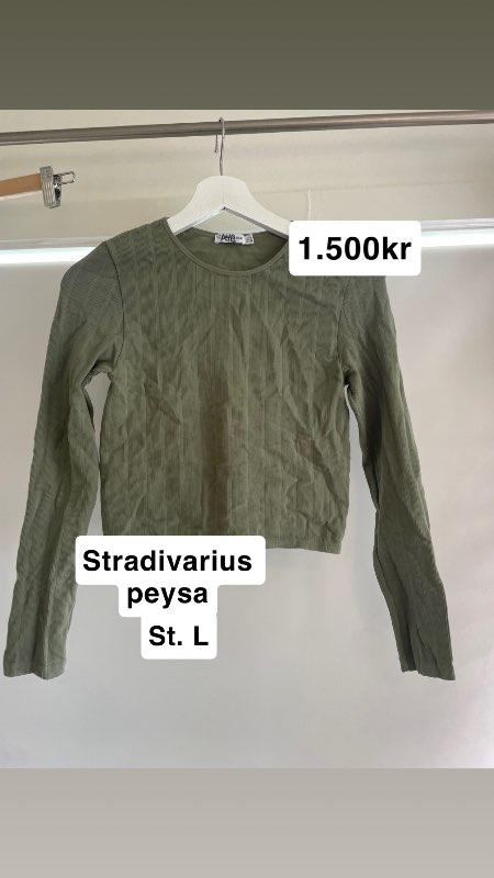 Stradivarius peysa græn