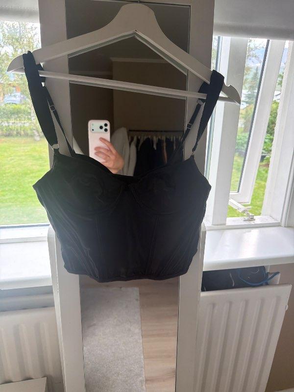 Svart corset