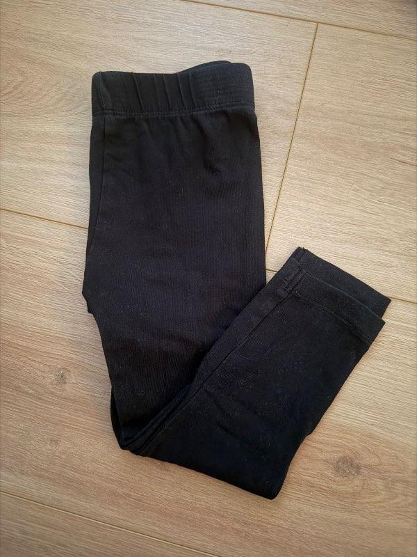 Svartar leggings buxur