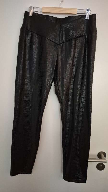 Svartar munstur leggings